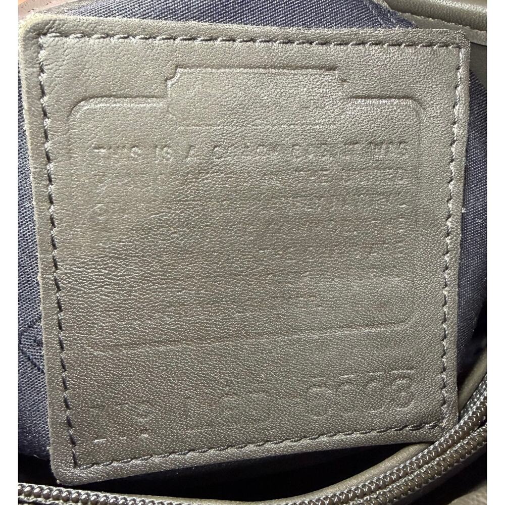 Vintage Coach 6003 Dark Grey Chelsea Hobo Bag - Picture 10 of 11
